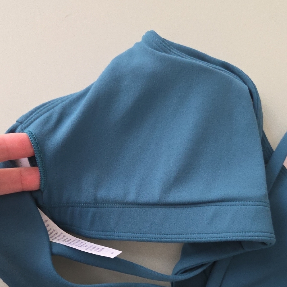 CRZ YOGA Teal Bralette - Picture 6 of 8